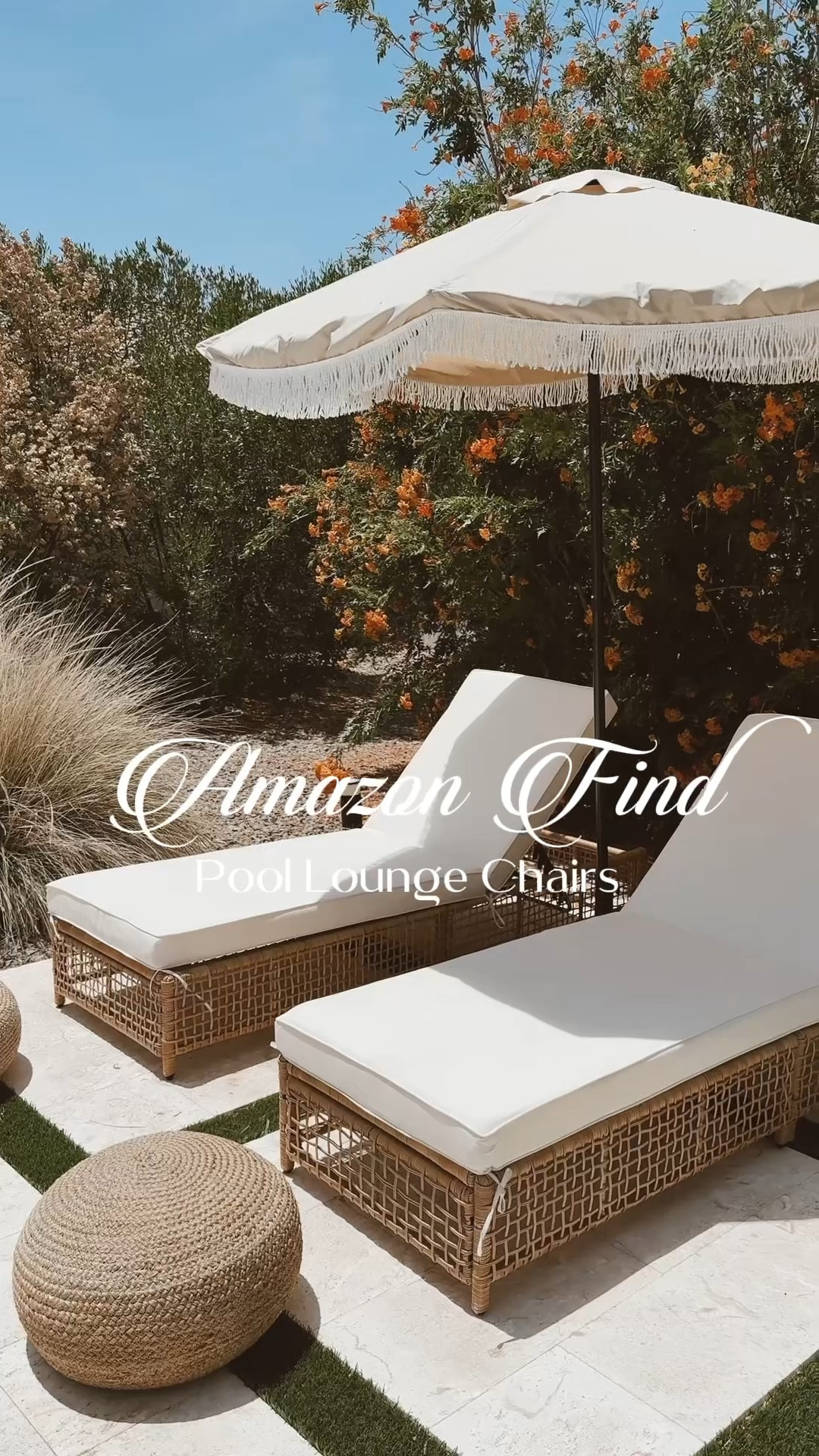 F ound the perfect pool lounge chairs on Amazon!! they look high end but without the designer price tag! Comfortable, stylish, and budget friendly… my kind of summer find!
.
#AmazonFinds #PoolsideVibes #BackyardGoals #OutdoorLiving #AmazonHome #PatioStyle #PoolsideDecor #SummerSetup #AffordableFinds #HomeInspo #LuxuryForLess #InMyAmazonCart #ViralFinds #SummerVibes #AmazonMustHaves #HomeStyle #PoolGoals 

#LTKSeasonal #LTKSaleAlert #LTKSummerEdit