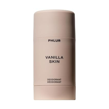 PHLUR Vanilla Skin Natural Deodorant - 48 Hour Odor Protection Natural Baking Soda Free & Aluminu... | Amazon (US)
