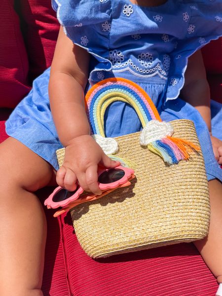 Sunny days call for rainbow purses🌈👛, sunnies 😎 and sandals. Styling little people is so much fun ☺️

#LTKstyletip #LTKunder50 #LTKkids