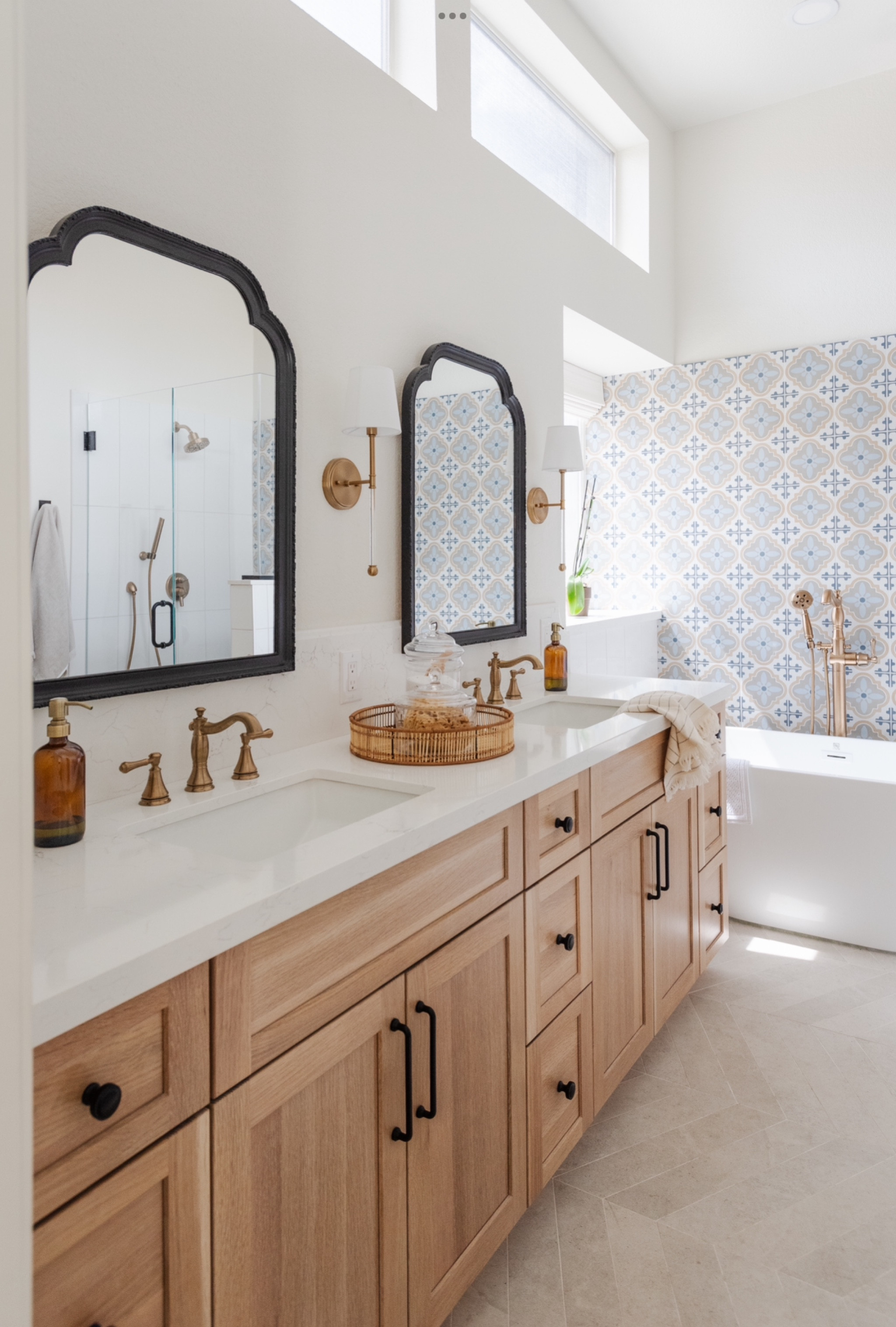 Add these accessories to get this look from our #SycamoreCourtproject primary suite. We like to think it is all in the details!!