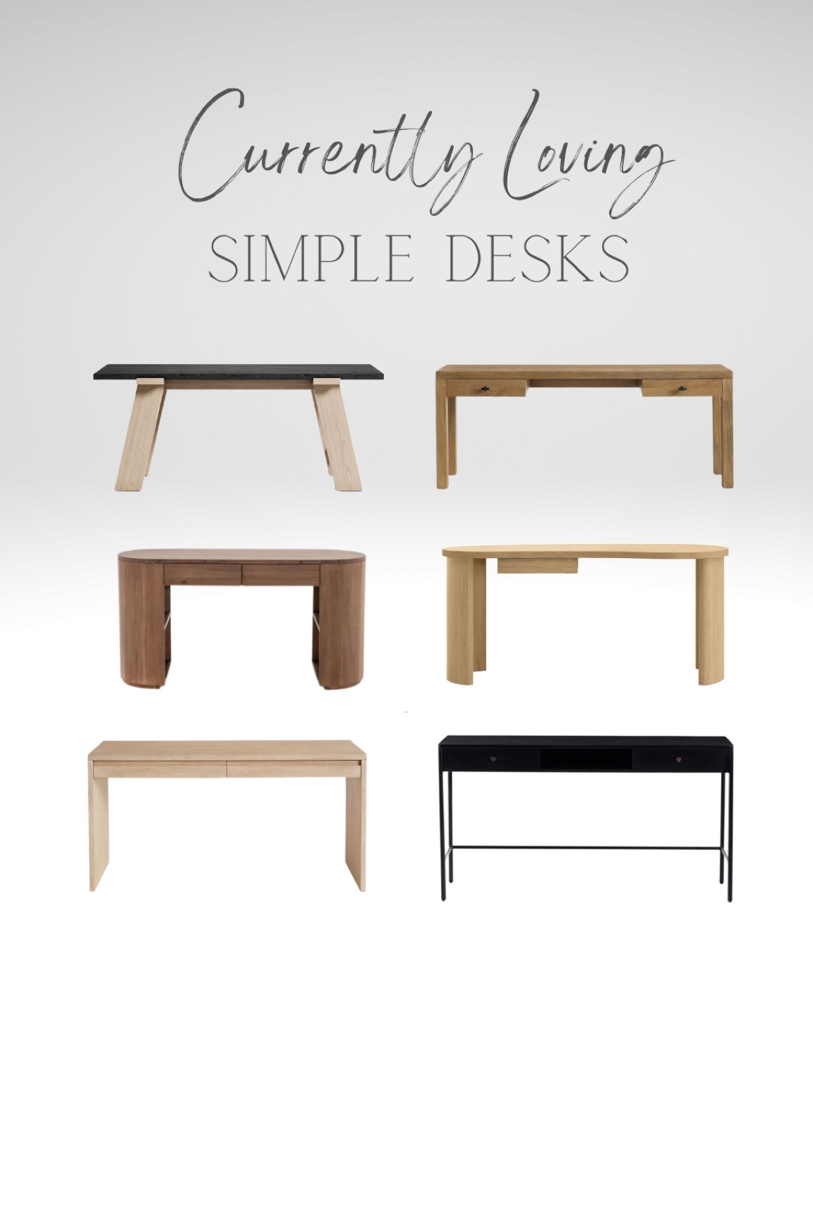 Currently Loving | SIMPLE DESKS

#LTKhome