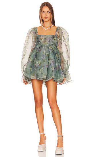 the Puff Dress in Chalk Dust Floral | Revolve Clothing (Global)