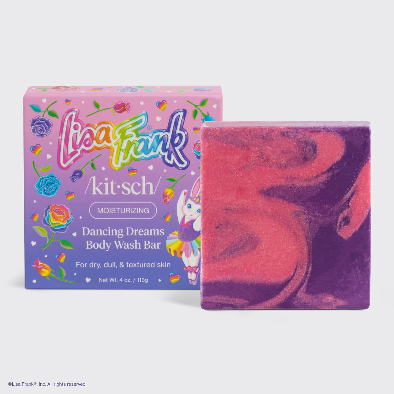 Lisa Frank x Kitsch Dancing Dreams Body Wash Bar | KITSCH | Kitsch