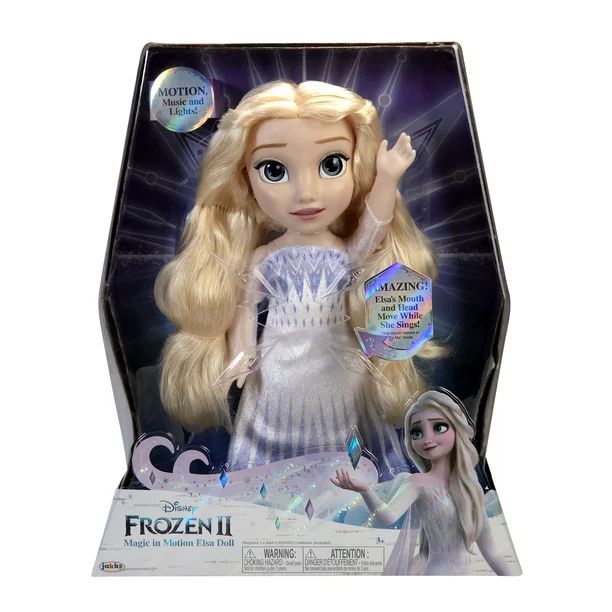 Disney Frozen 2 Magic In Motion Queen Elsa Feature Doll sings "Show Yourself" from Frozen 2 | Walmart (US)