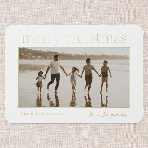 Merry Adventure Holiday Digital Foil Card | Shutterfly