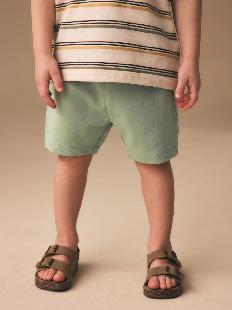 Dark Sage Green Jersey Shorts (3mths-7yrs) | Next US