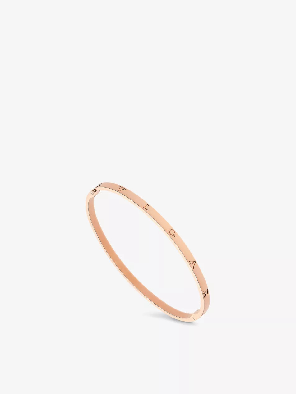 B.zero1 18ct rose-gold bracelet | Selfridges