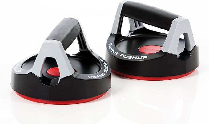 Perfect Fitness Perfect Pushup Rotating Push Up Handles, Pair , 6.75 x 6.75 x 4.75 | Amazon (US)