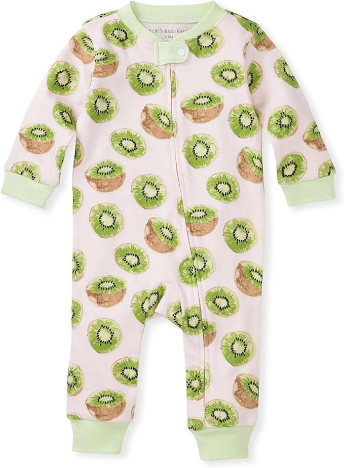Burt's Bees Baby Baby Boys' Sleep and Play Pjs, 100% Organic Cotton One-Piece Romper Jumpsuit Zip... | Amazon (US)