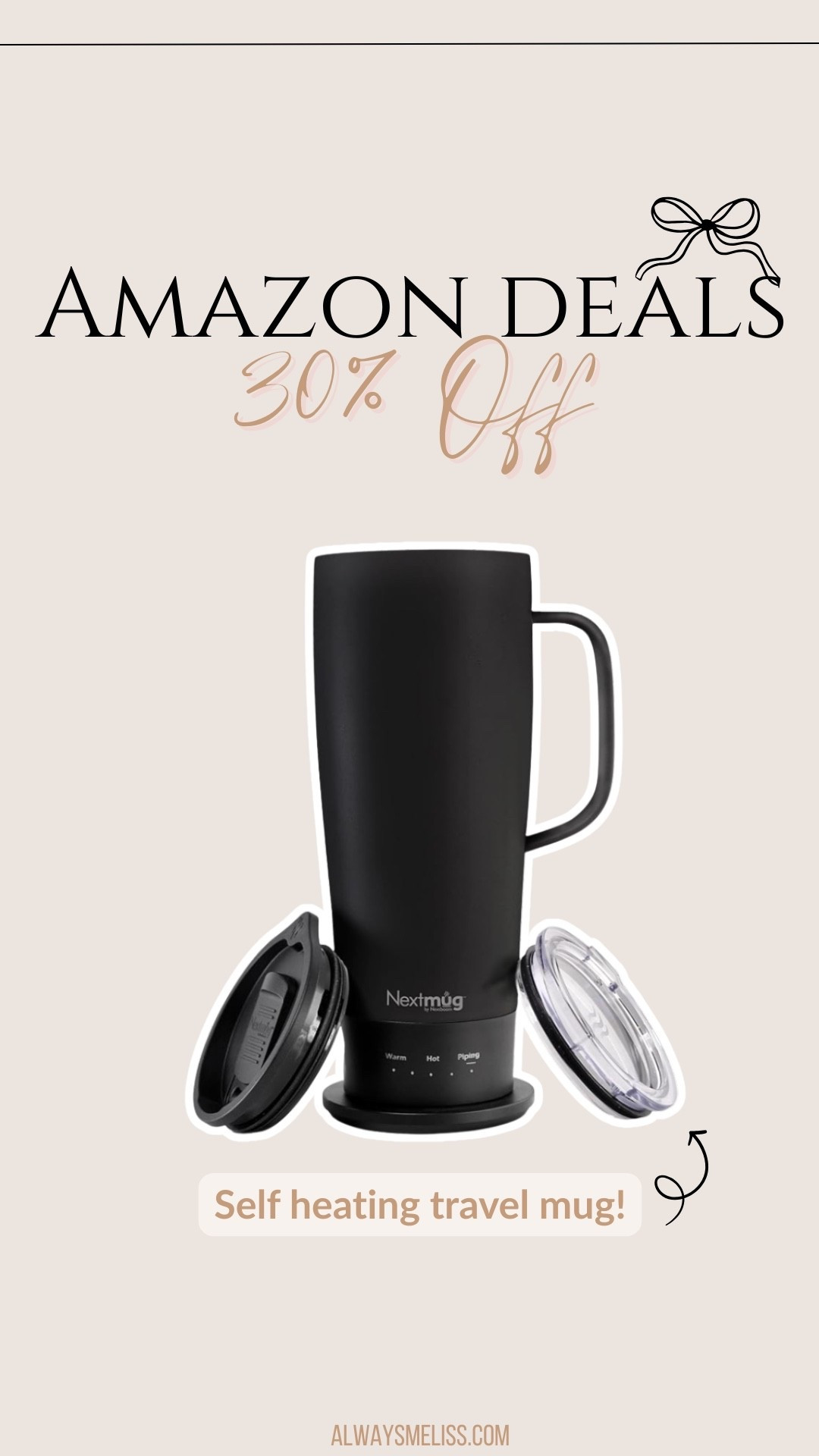 Travel size to go mug! Love that it’s self warming. Great size for any tea, matcha or coffee lover!

Gift 
Travel mug
Self warming travel mug 

#LTKHoliday #LTKSaleAlert