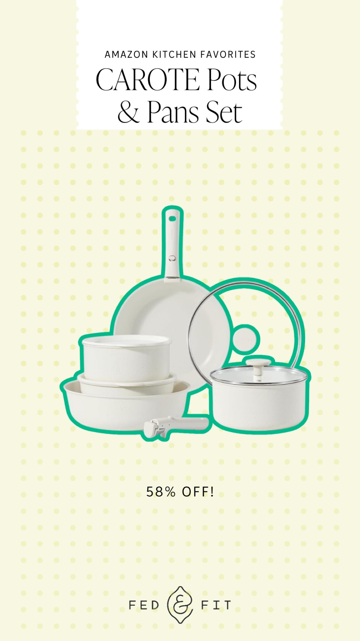 Carote Pots & Pans Set for over 50% off! 🍳

#LTKHome #LTKFamily