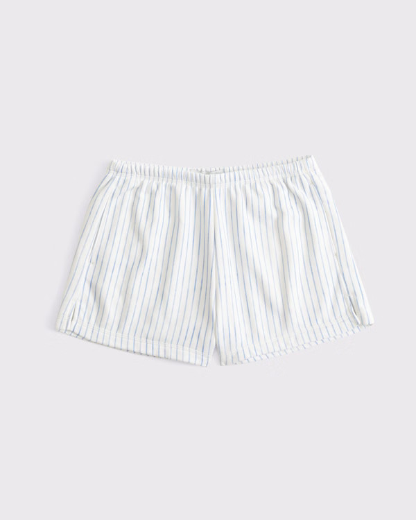 High Rise Sunday Terry Mini Short | Abercrombie & Fitch (US)