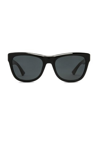 Saint Laurent SL 816 Sunglasses in Black | FWRD 