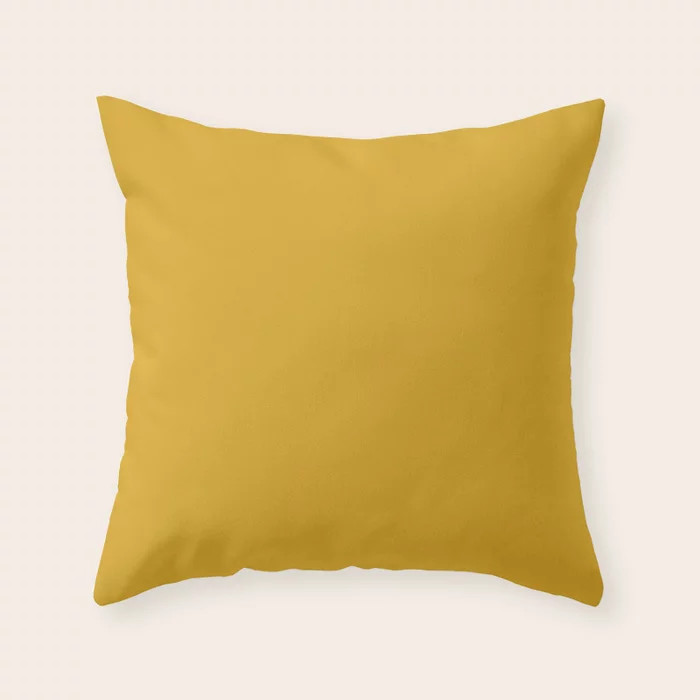 Goldenrod Couch Throw Pillow by Alexandra_arts - Cover (16" x 16") with pillow insert - Indoor Pillo | Society6