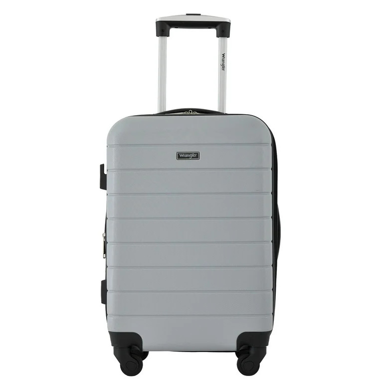 Wrangler 2-Piece Expandable Rolling Spinner Carry-on Set with Patented 4-in-1 Cup Holder, Ultimat... | Walmart (US)