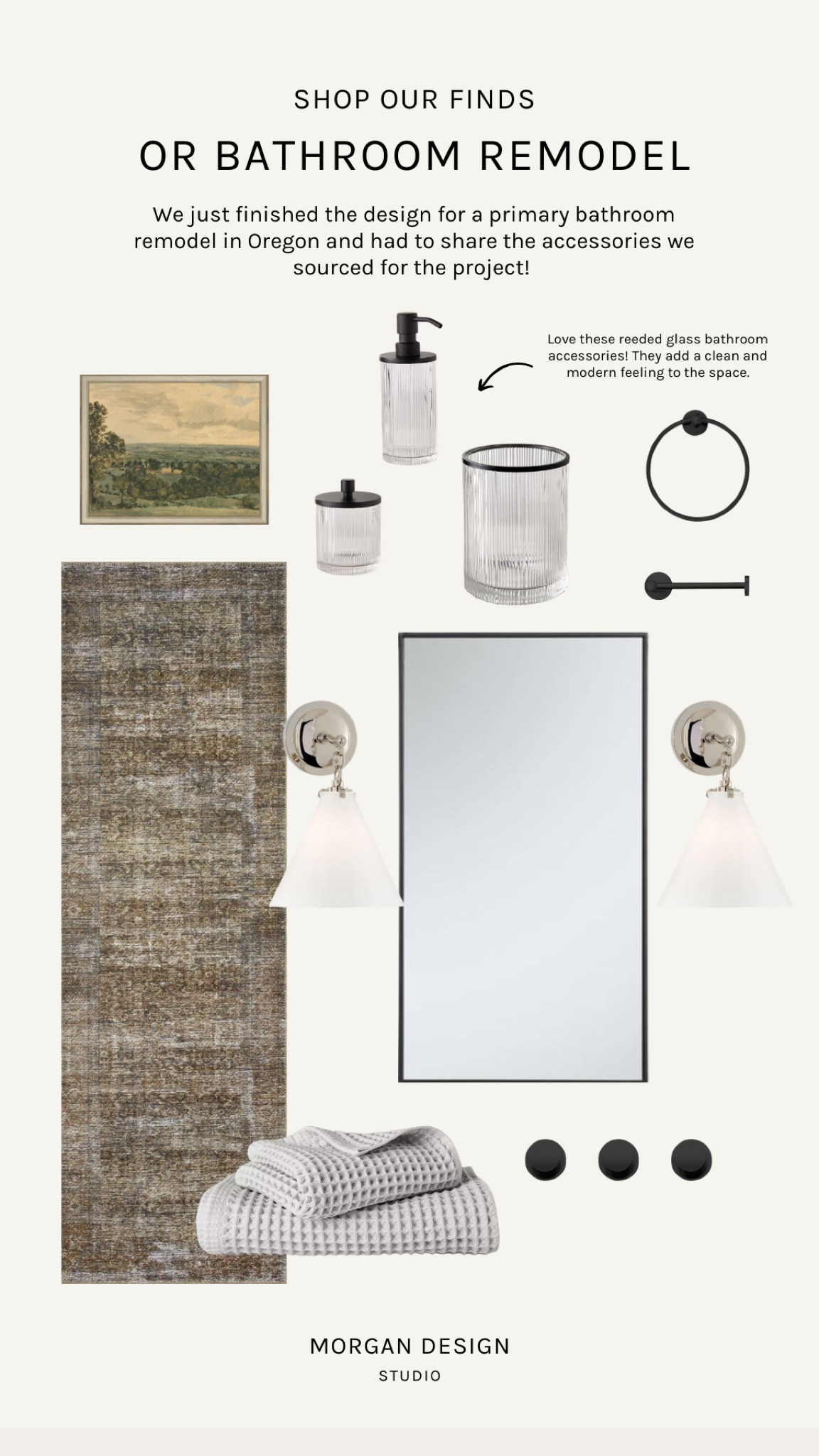 We just finished the design for a bathroom remodel in Oregon and had to share the accessories we sourced! Can’t wait to show you guys the design.🫶🏻

#LTKFind #LTKstyletip #LTKhome