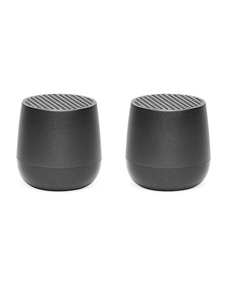 Lexon Design Twin Mino+ Portable Bluetooth Speaker  Set | Neiman Marcus
