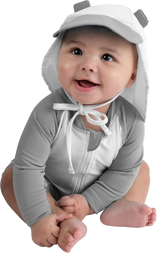 Cuddle Club Baby and Toddler One-Piece Swimsuit | UPF 50+ All-Day UV Protection Infant Sunsuit | Amazon (US)