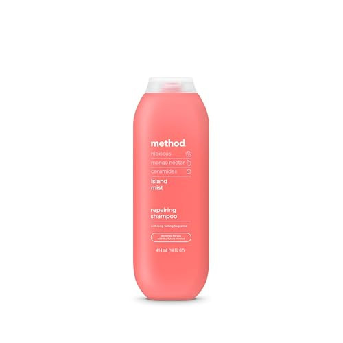 Method Repairing Shampoo, Island Mist, Hibiscus + Mango Nectar + Passion Fruit notes, 14oz | Amazon (US)