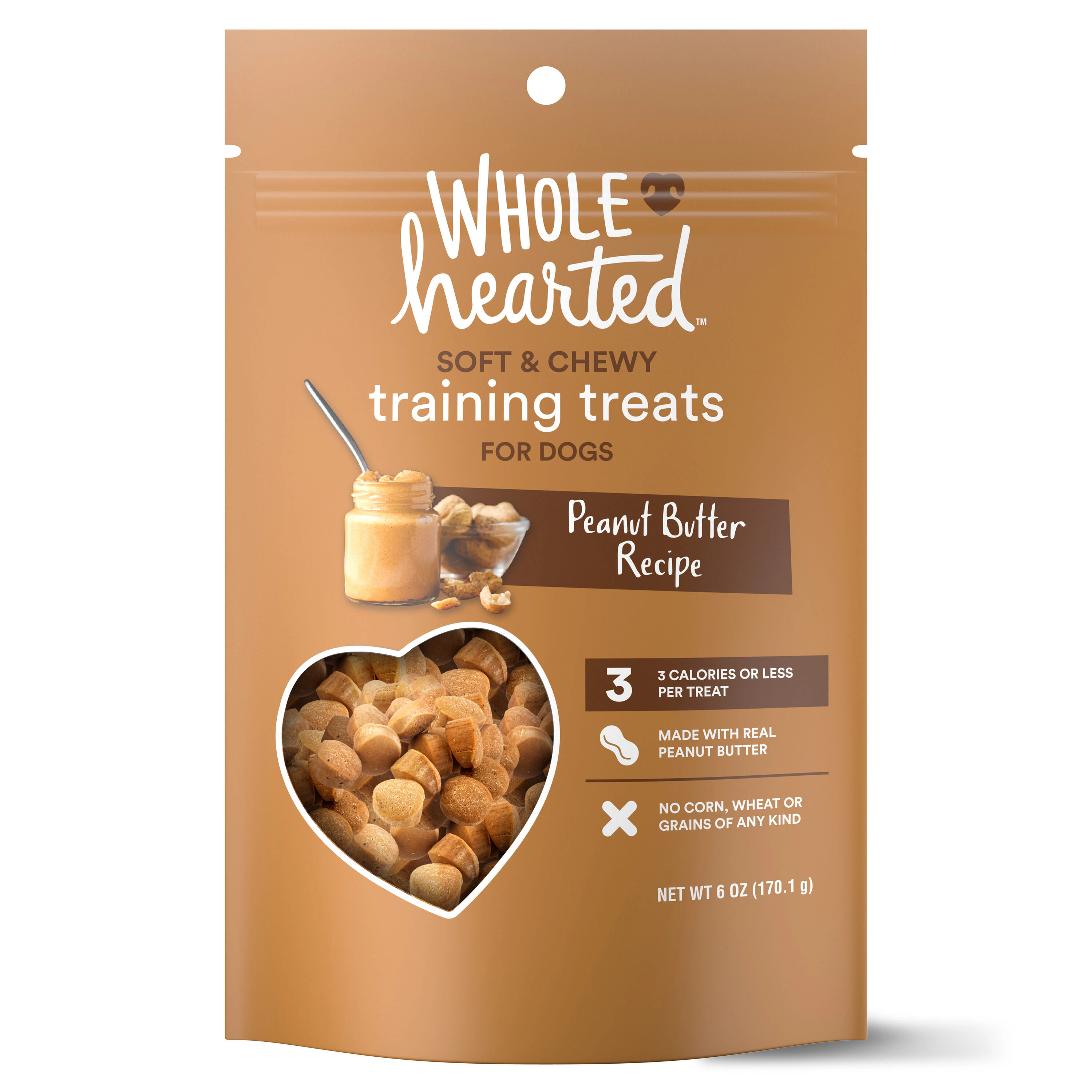 WholeHearted Training treats for Dog Peanut butter Flavor 6 Ounce(s) | 2924549 | Lowe's