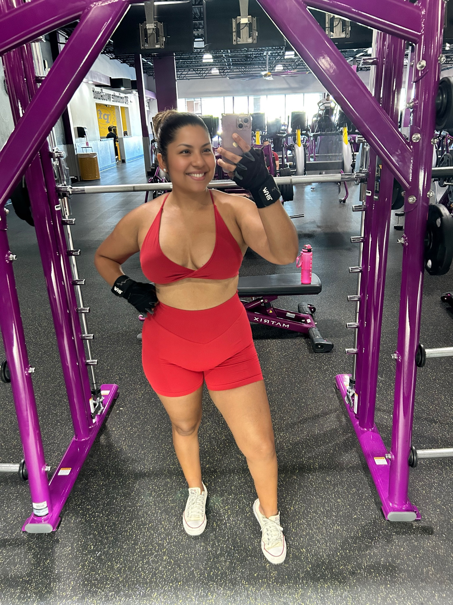 Not just hot… Chili red hot! 🌶️🔥😎

Wearing the new Impressive Collection Workout Shorts + Mars collection Workout Sports Bras ♥️(size L in both pieces).

The sports bra needs no explanation, just 🔥🔥🔥🥵, tts.

The shorts, compared to the recent Influence collection, have higher waist band, and a longer inseam. V seamed front and back 🔥

Maybe the M size would have worked for me bc the material is really stretchy, but with this type of shorts with a wide waistband I don't like to risk to get a mommy pooch. 

They’re squats proof and didn’t roll down or up at any time. 🙌🏽

My measurements:
Bust 36C 
Waist 34 in 
Hips 42 in 
Glutes 45 in 



#OOTD #outfitinspiration #outfitoftheday #activewear #gymfit #gymoutfit #activewearfashion #activewearforwomen #activewearaddict

#LTKFitness #LTKActive #LTKFindsUnder50