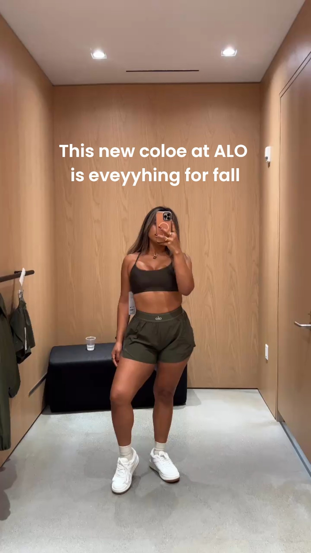 Love this color set! New Green Olive at Alo! Wearing airlift intrigued brawl size medium, true to size if you’d like a tight support. Match point shorts size small they run a tad bit big and they stretch! 

#LTKFindsUnder100 #LTKPetite #LTKStyleTip