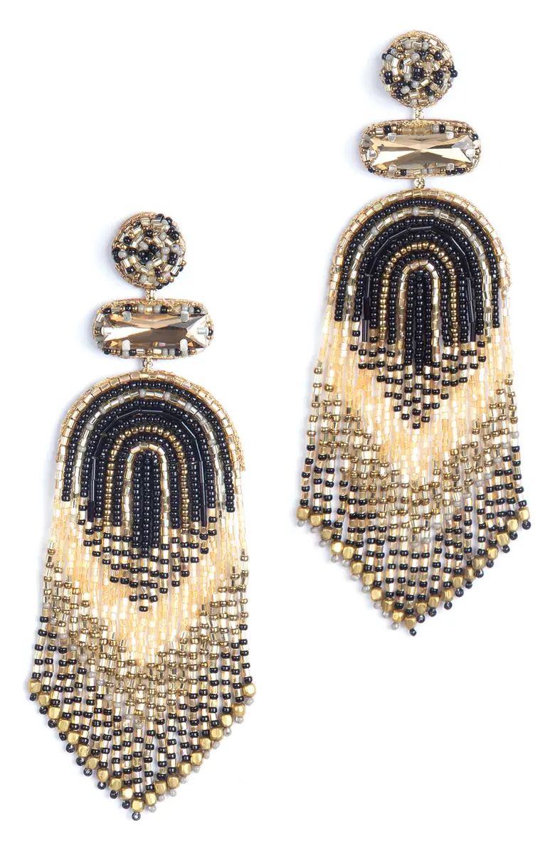 Ishani Beaded Drop Earrings | Nordstrom