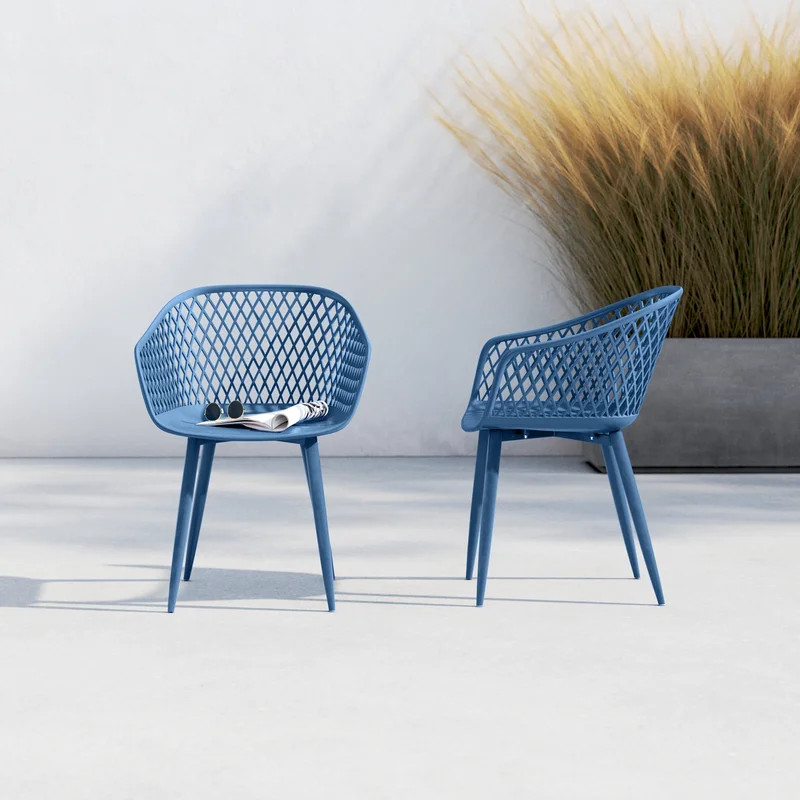 Newark Patio Dining Armchair (Set of 2) | Wayfair Professional