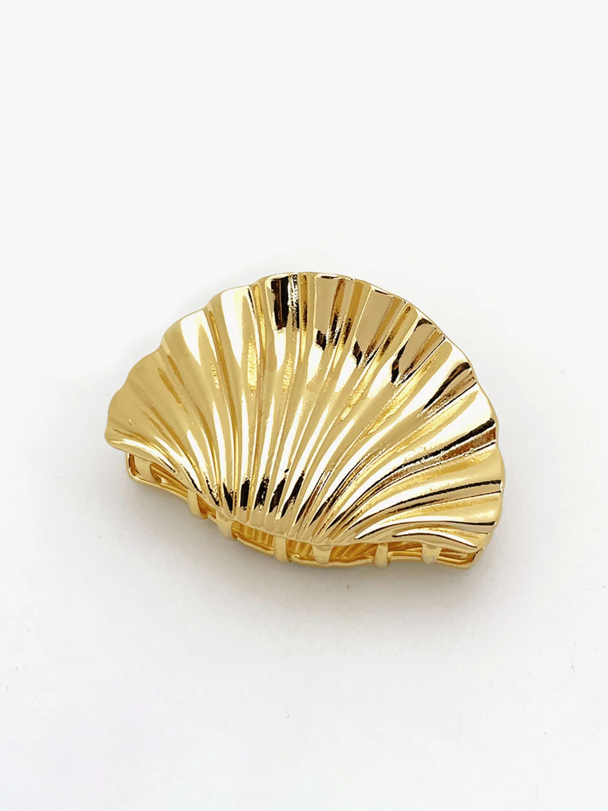 Golden Shell Hair Claw | Commense