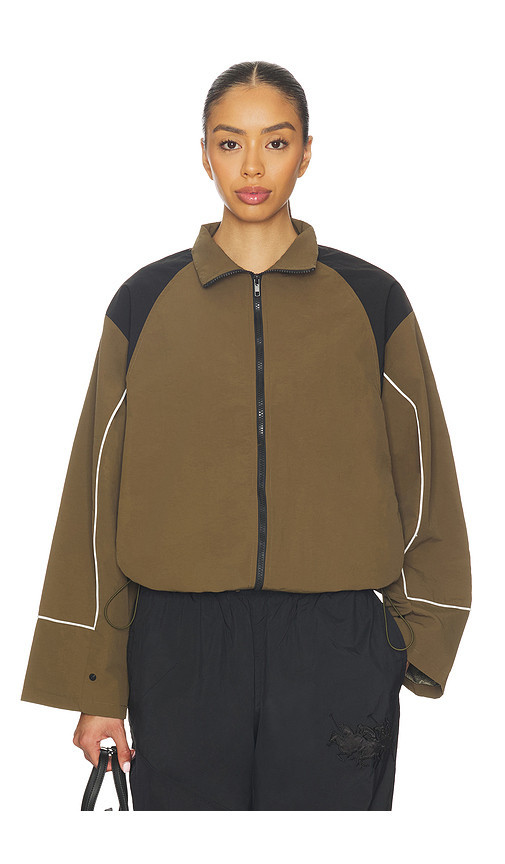LIONESS Shoreline Windbreaker in Safari. Size M | Revolve Clothing (Global)