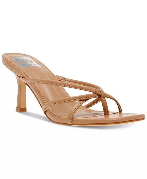 DV Dolce Vita Women's Zini Strappy Kitten Heel Dress Sandals - Macy's | Macy's