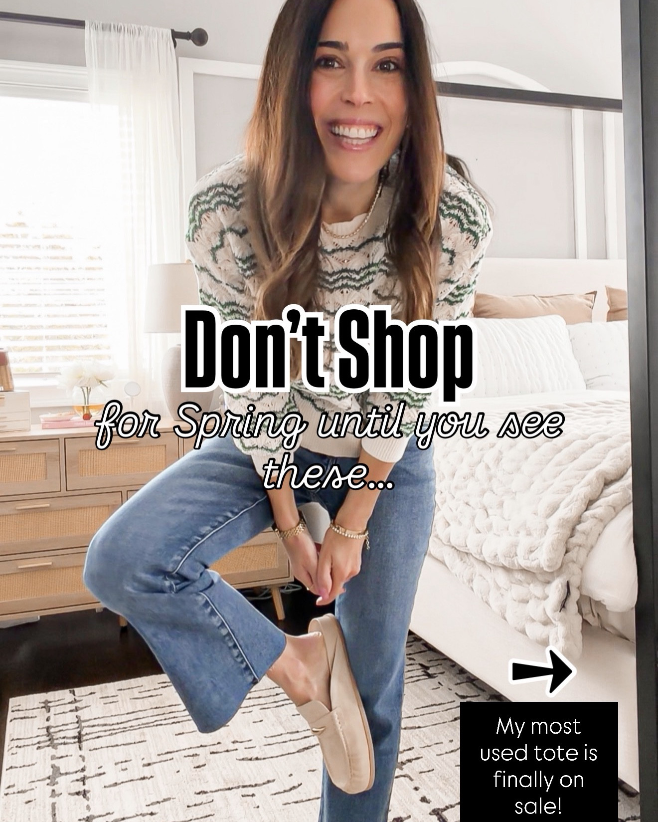 I found some really good pieces that have been on repeat for me lately — comfy denim, the cutest sweater tees, my everyday loafers, and that woven tote I’ve been carrying nonstop (finally on sale 🙌🏻).

If you want links to anything you saw…
💌type “SPRING” and I’ll send them over!

Everything is easy to mix, match, and wear a million different ways… exactly how I like my closet.
🔗


#LTKmomlife #LTKOver40 #LTKootd