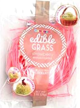Edible Easter Grass Green Apple, Pink Strawberry, Blueberry Flavors (3 pack) | Amazon (US)