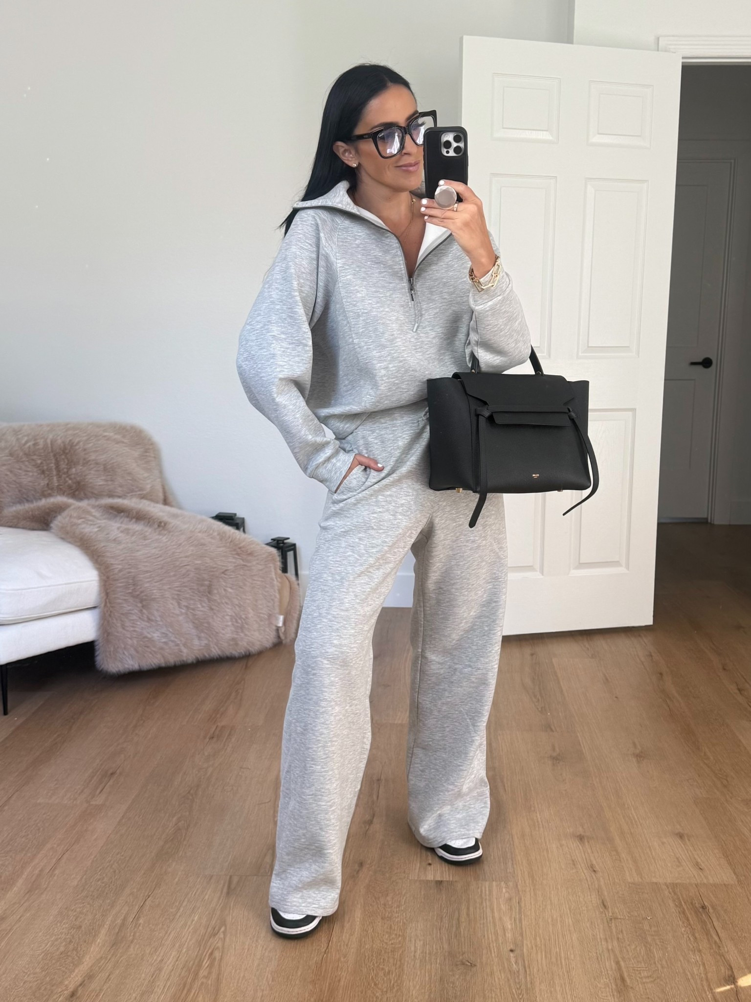 Feels like Spanx two piece set wearing size medium. 
