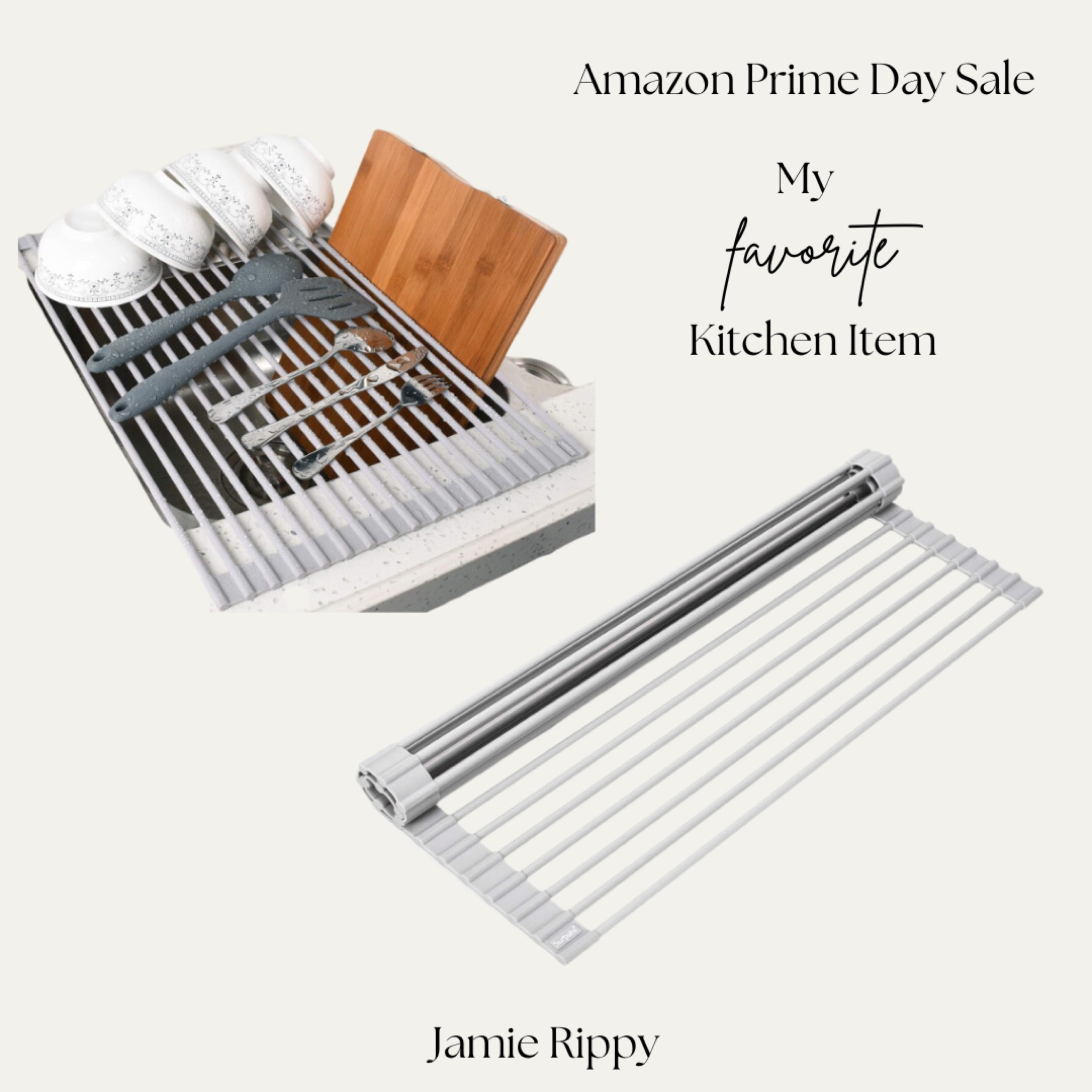 My favorite kitchen item! This keeps your countertops clean so the dishes can dry right over the sink. Wash your fruits and veggies on it. Toss it in the dishwasher! A kitchen must have  

#LTKsalealert #LTKxPrime #LTKhome