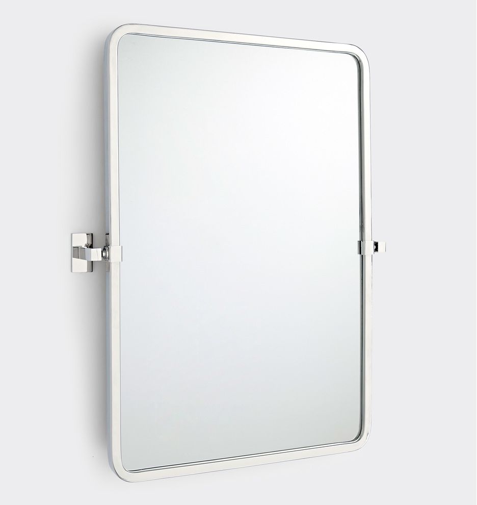 Yaquina Rounded Rectangle Pivot Mirror | Rejuvenation