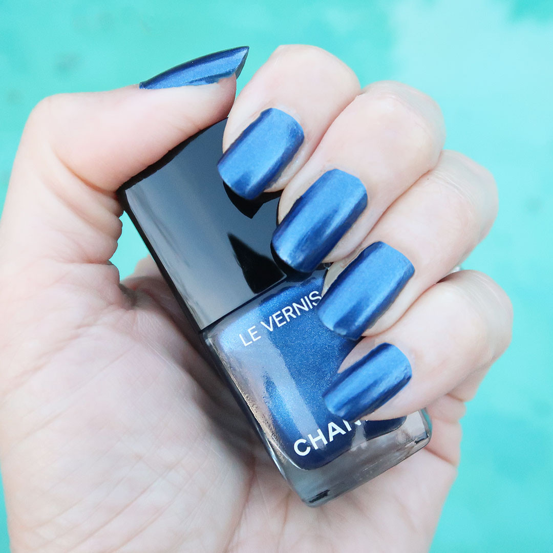 Chanel spring 2026 nail polish is here! Loving this beautiful blue nail polish for the spring season.  

 #LTKSeasonal #LTKOver40 #LTKBeauty