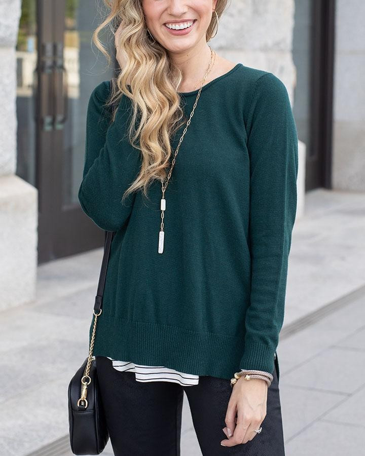 Everyday Sweater | Grace and Lace