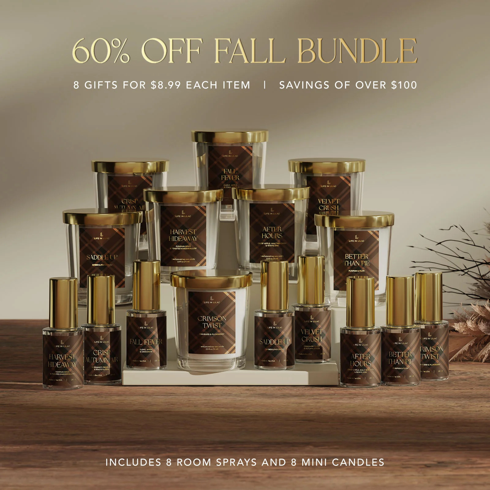 Ultimate Fall Home Fragrance & Mini Candle Edition - Ships 9/29 | Life In Lilac