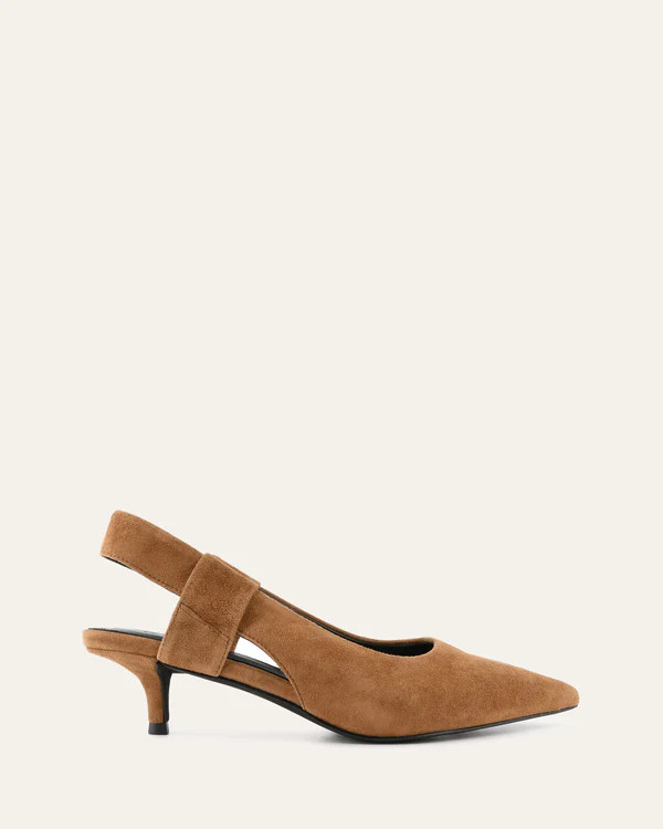 ROSA LOW HEELS BISCUIT SUEDE | Jo Mercer (AU)