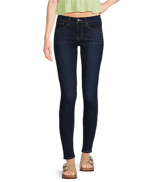 Levi's® 711 Mid Rise Multi Wash Skinny Jeans | Dillard's | Dillard's