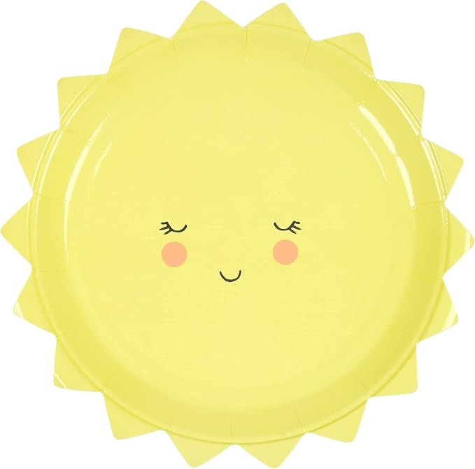 Meri Meri 157042 Plate, Small, Yellow | Amazon (US)