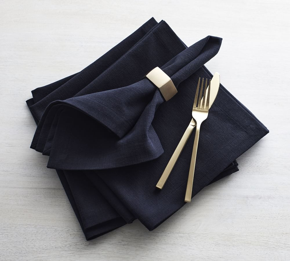 Entertaining Essentials Cotton Napkins - Set of 12 | Pottery Barn (US)