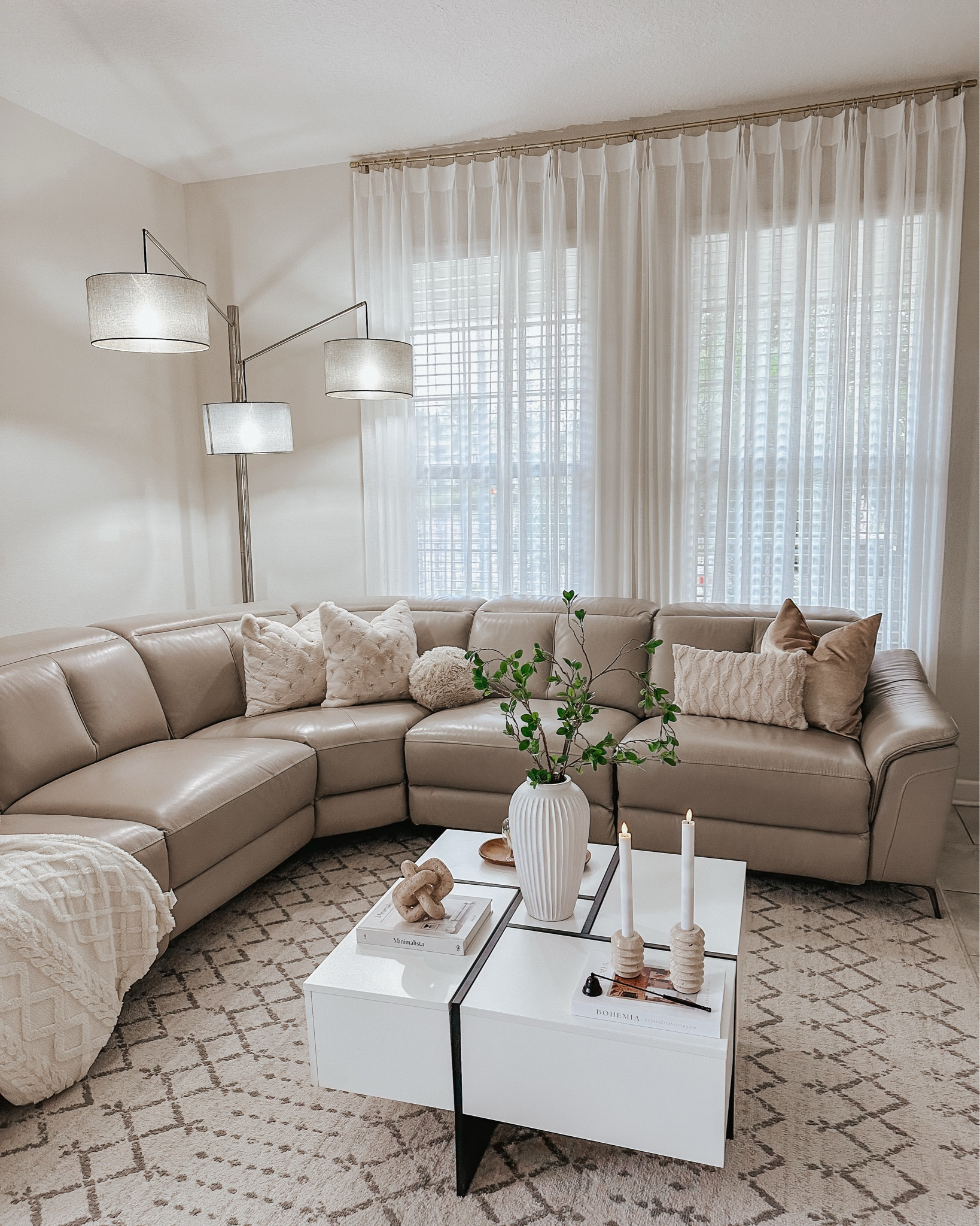 Rainy days, cozy vibes ☁️✨
Lately, this has been the spot in my living room — soft light, quiet moments, and that peaceful rain tapping on the windows.

#LTKU #LTKHome #LTKSeasonal