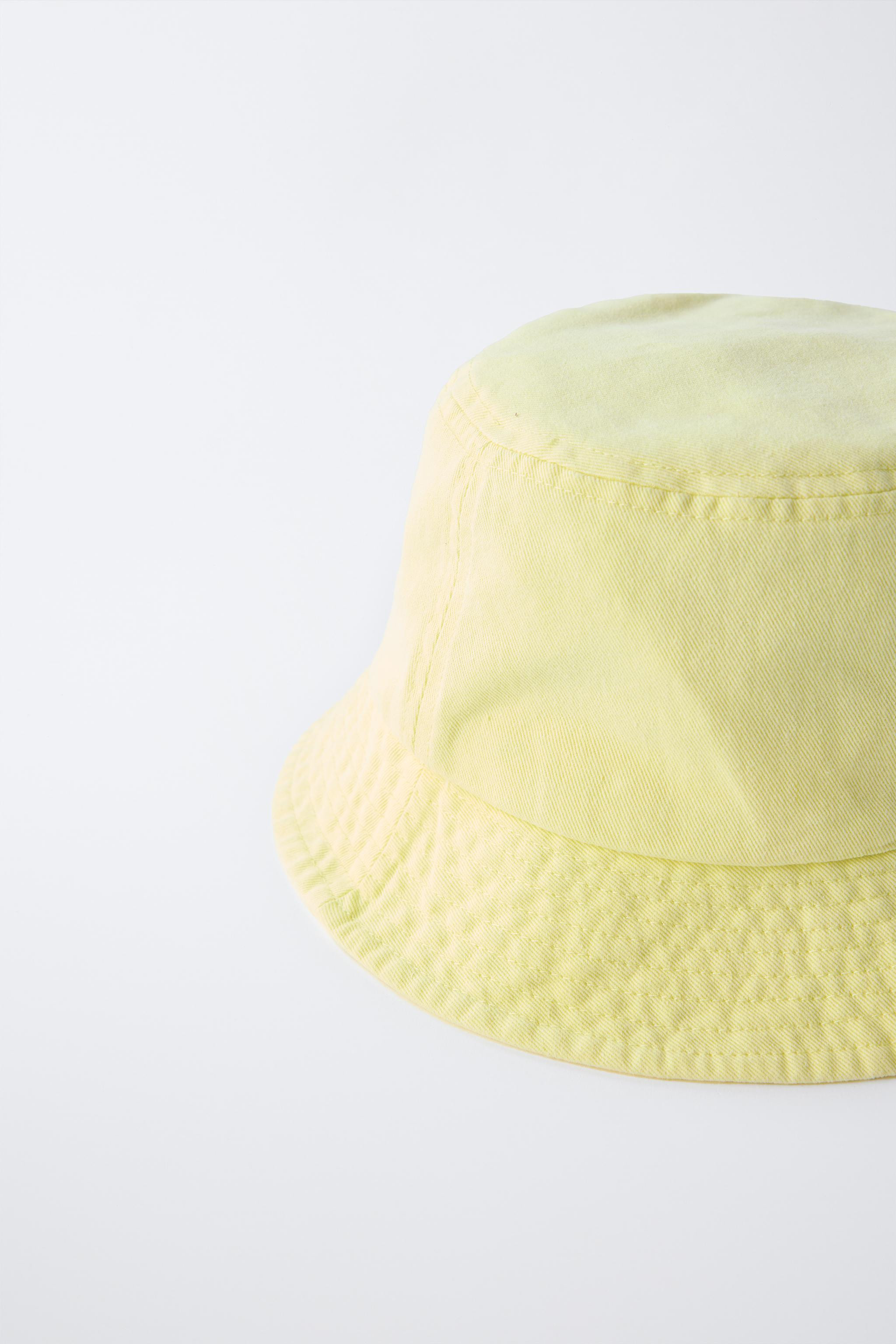 WASHED-EFFECT BUCKET HAT | Zara UK