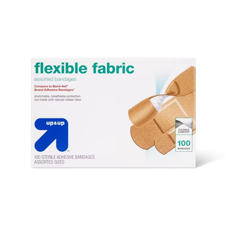 Flexible Fabric Assorted Bandages - 100ct - up & up™ | Target