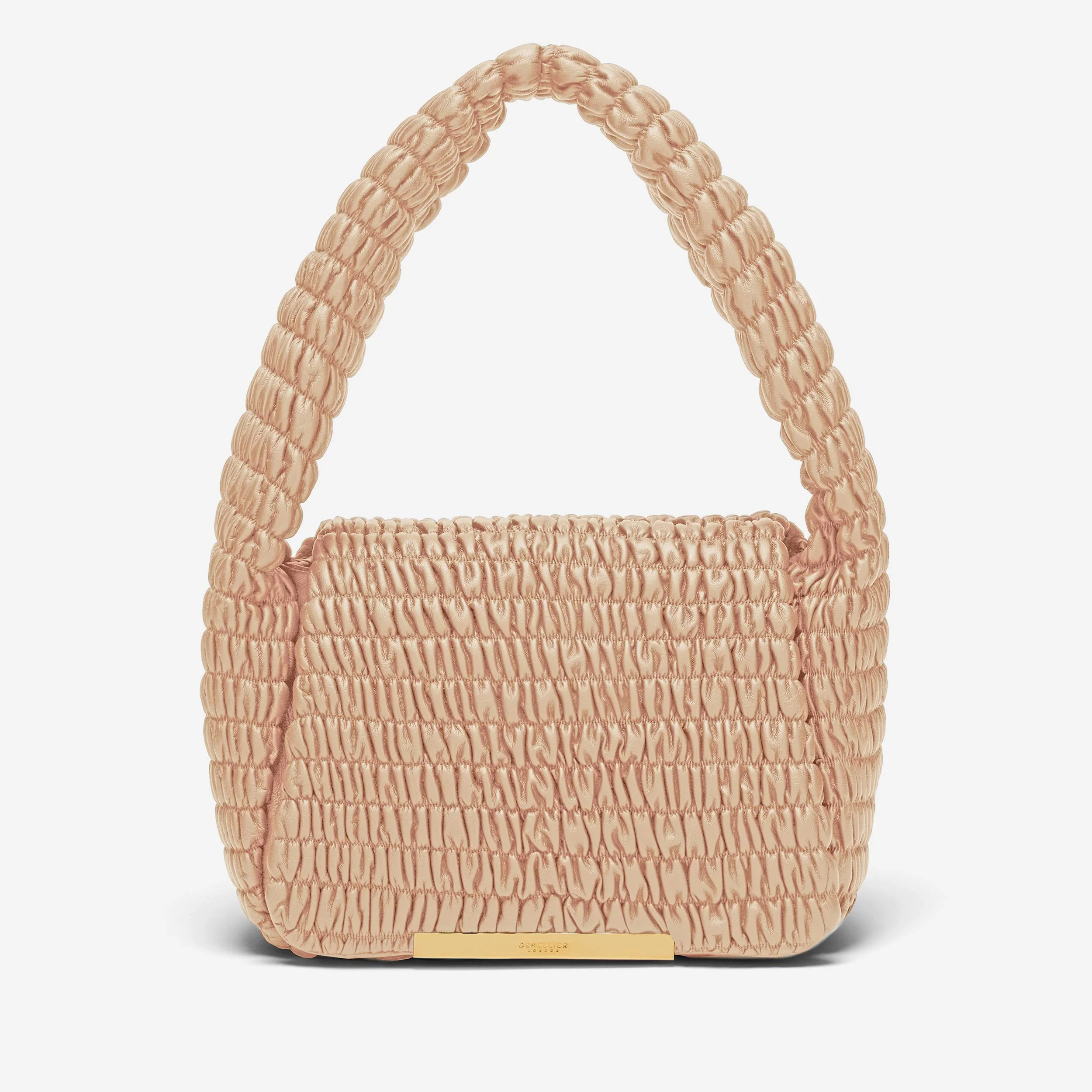 The Lisbon | Light Tan Matelassé | DeMellier | DeMellier