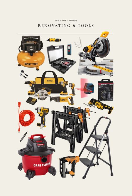 2023 Gift Guide: Renovating & Tools

Check roomfortuesday.com for more links and additional gift guides! 

#LTKHoliday #LTKGiftGuide #LTKmens