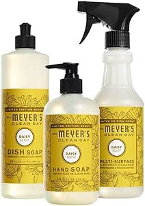 MRS. MEYER'S CLEAN DAY Kitchen Essentials Set, Includes: Hand Soap, Dish Soap, and Multi-Surface ... | Amazon (US)