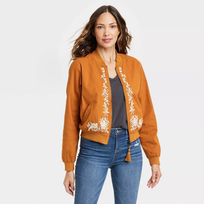 Women's Bomber Jacket - Knox Rose™ Rust | Target